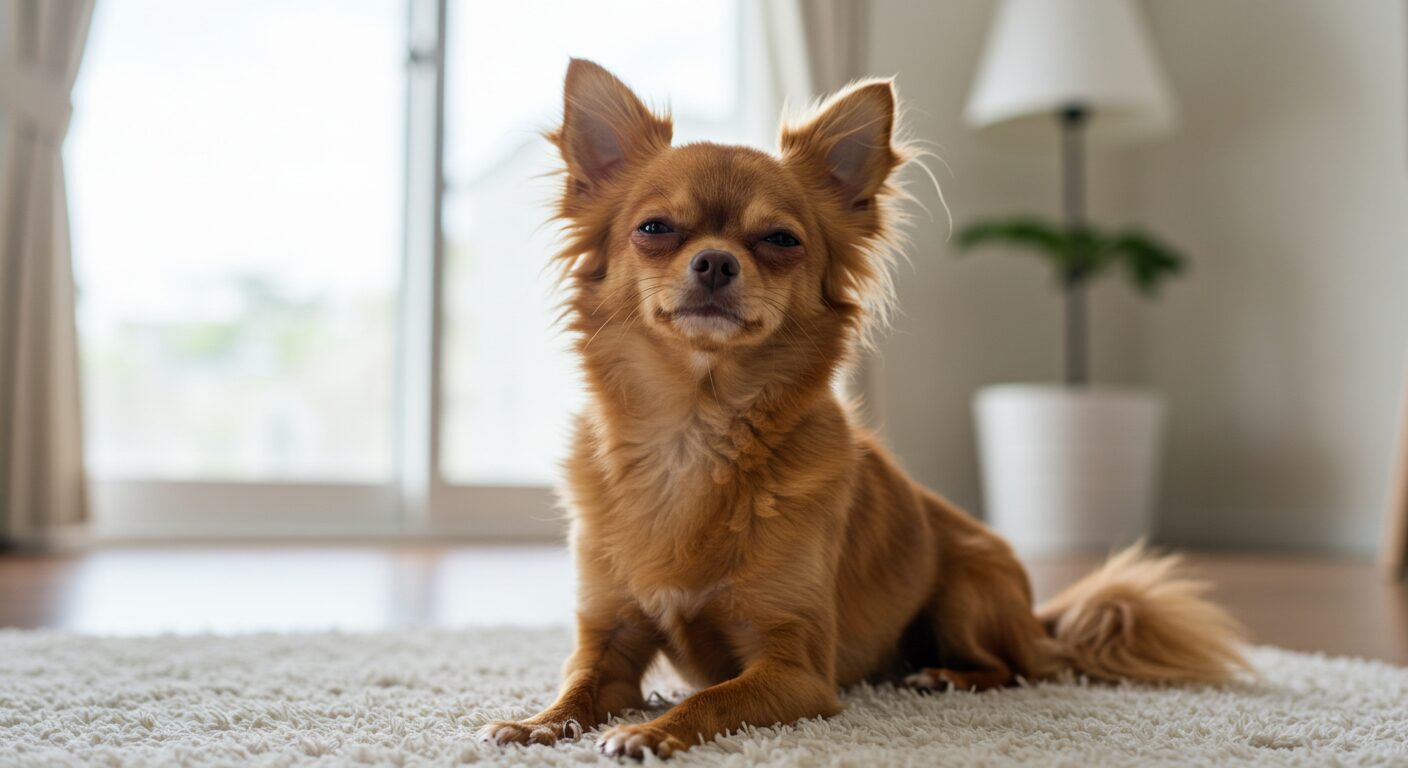 愛犬チワワの写真